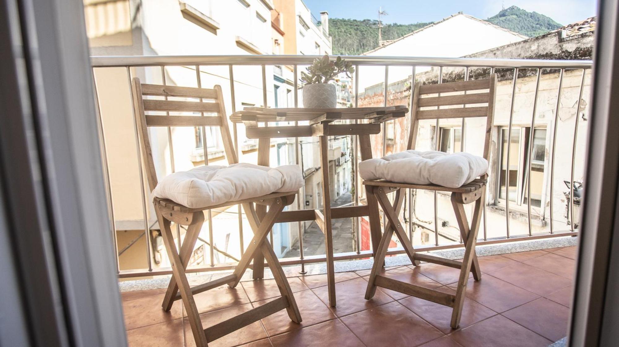 Apartamento Nuevo Al Lado De La Playa En A Guarda Bagian luar foto