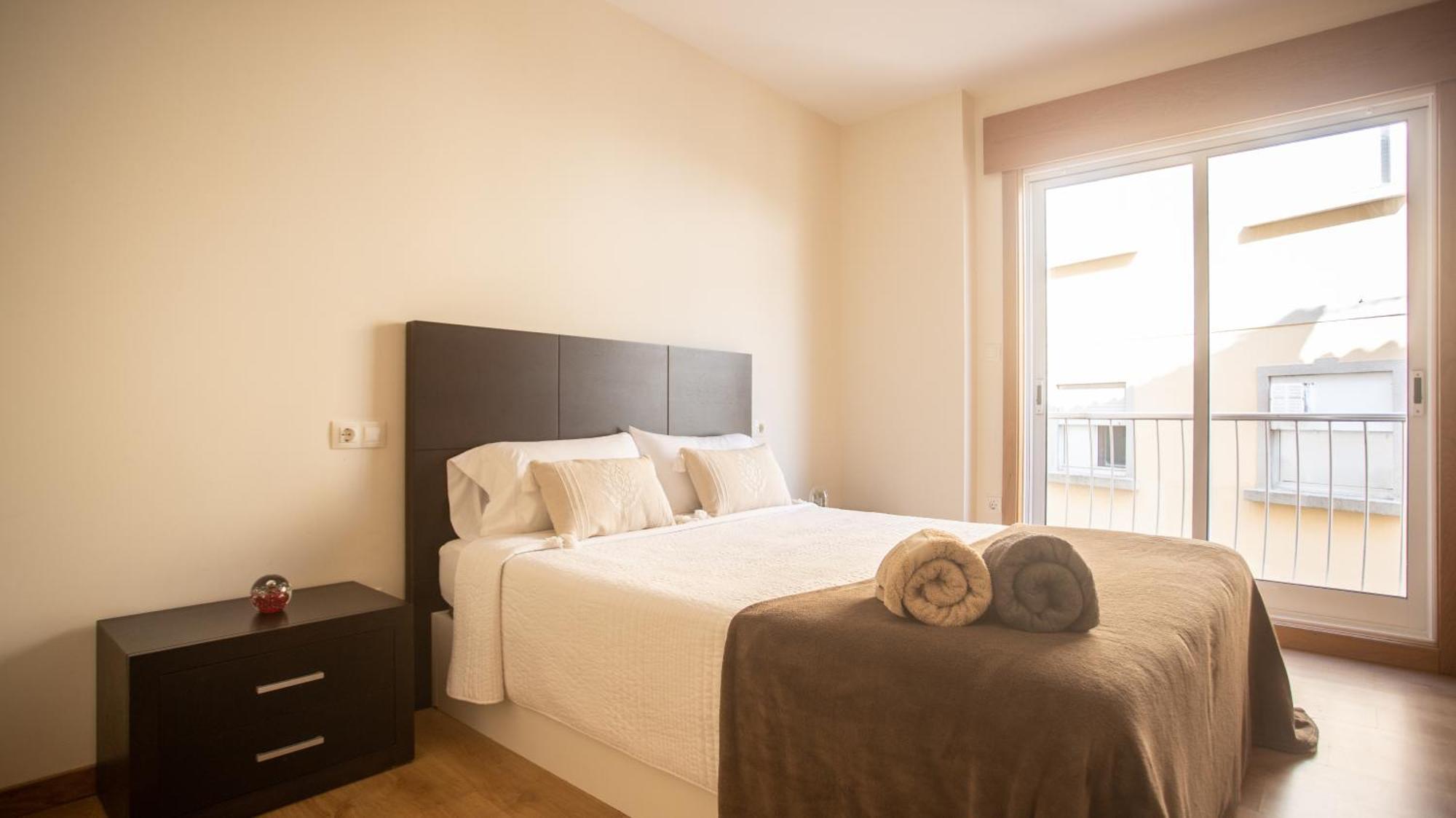 Apartamento Nuevo Al Lado De La Playa En A Guarda Bagian luar foto