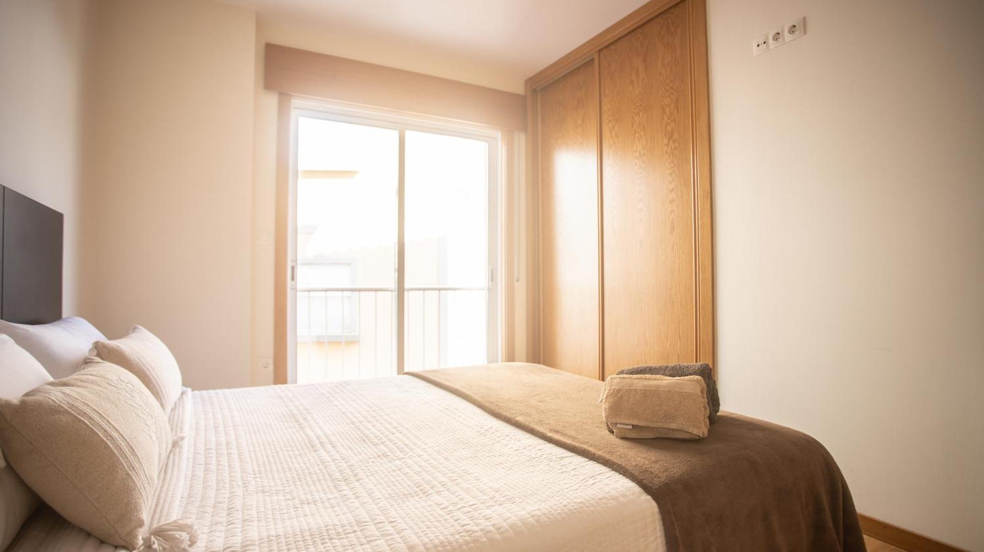 Apartamento Nuevo Al Lado De La Playa En A Guarda Bagian luar foto